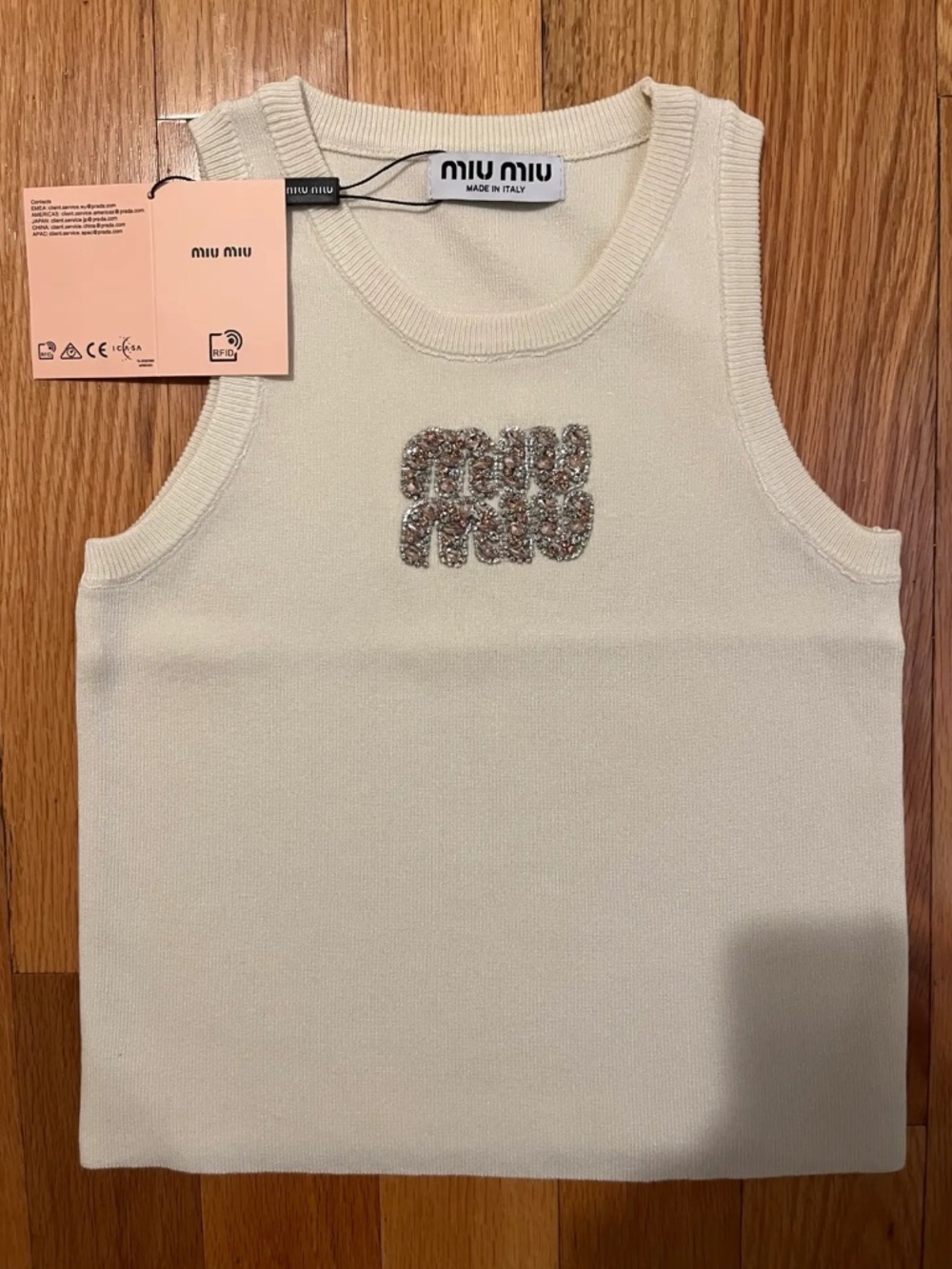 Miu Miu Tank Top